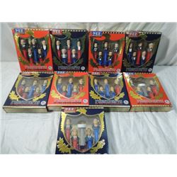 COMPLETE SET PEZ EDUCATIONAL SERIES PRESIDENTS 1-9