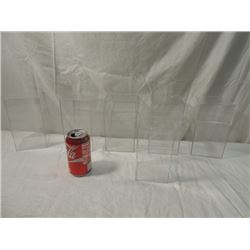 LOT 6 PLASTIC BEANIE BABY OTHER STORAGE CASES