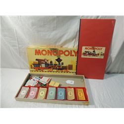 1957 MONOPOLY BOARD GAME PARKER IN BOX