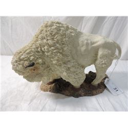 LARGE COMPOSITE MOLDED BISON BUFFALO SOUTHWESTERN