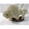 Image 1 : LARGE COMPOSITE MOLDED BISON BUFFALO SOUTHWESTERN