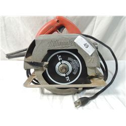 MILWAUKEE 7 1/4" CIRCULAR SAW CARPENTERS BEST