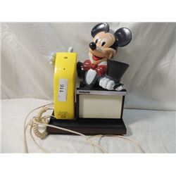 VINTAGE UNISONIC DISNEY MICKEY MOUSE PHONE