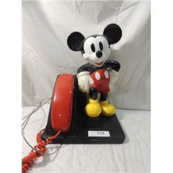 VINTAGE DISNEY MICKEY MOUSE PHONE TELEPHONE AT&T