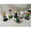 Image 1 : PEANUTS LOT BOBBLE HEADS SNOOPY MORE