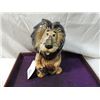 Image 1 : LEFTON LION CERAMIC BANK SIGNED 7.5" TALL