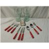 Image 1 : COCA COLA COKE GIBSON FLATWARE GLASSES CARDS