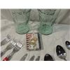 Image 2 : COCA COLA COKE GIBSON FLATWARE GLASSES CARDS