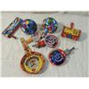 Image 1 : LOT 9 VINTAGE NOISE MAKERS TIN NEW YEARS KIRCHHOF