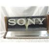 Image 1 : RARE SONY ILLUMINATED FIBER OPTIC DISPLAY SIGN