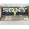 Image 2 : RARE SONY ILLUMINATED FIBER OPTIC DISPLAY SIGN