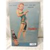 Image 1 : VINTAGE STYLE RED ROCK COLA FISHING BAIT SIGN