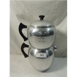 WEST BEND VINTAGE ALUMINUM QUIK DRIP COFFEE MAKER