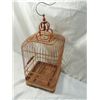 Image 2 : ANTIQUE VINTAGE WOOD BIRD CAGE BOMBAY STYLE