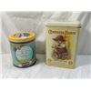 Image 1 : PAIR VINTAGE STYLE TIN CERESOTA FLOUR TOOTSIE ROLL