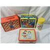 Image 1 : LOT 3 VINTAGE LUNCH BOXES PAC MAN CAMPBELLS MORE