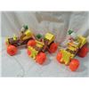 Image 1 : LOT 3 FISHER PRICE VINTAGE JALOPY TOYS