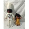 Image 1 : LOT 2 VINTAGE INDIAN NATIVE AMERICAN DOLLS