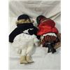 Image 2 : LOT 2 PORCELAIN DOLLS AS SHOWN