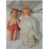 Image 2 : PAIR VINTAGE BABY DOLLS RUBBER HARD PLASTIC