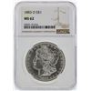 Image 1 : 1883-O $1 Morgan Silver Dollar NGC Graded MS62