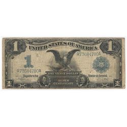 1899 $1 Black Eagle Silver Certificate Note