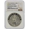 Image 1 : 1974 Cambodia Silver 10K Riels Celestial Dancer Coin NGC PF69 Ultra Cameo