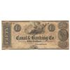 Image 1 : 1800s $50 The Canal Bank New Orleans Obsolete Bank Note