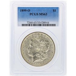 1899-O $1 Morgan Silver Dollar PCGS Graded MS63