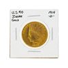 Image 1 : 1914-D $10 Indian Head Gold Coin