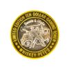 Image 2 : Whiskey Petes $10 Casino Gaming Token .999 Silver Limited Edition