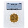 Image 1 : 1895 $10 Liberty Head Eagle Gold Coin PCGS Graded MS62