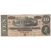 Image 1 : 1864 $10 The Confederate States of America Note