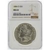 Image 1 : 1884-O $1 Morgan Silver Dollar NGC Graded MS63