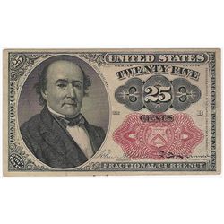 March 3, 1863 Twenty-Five Cent Fifth Issue Fractional Note