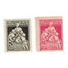 Image 1 : Romania Postage Stamps Lot of 2