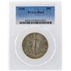 Image 1 : 1938 Liberty Walking Half Dollar Coin PCGS MS65
