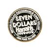 Image 2 : Harrahs Casino Hotel $7 Casino Gaming Token .999 Silver Limited Edition