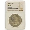 Image 1 : 1884-O $1 Morgan Silver Dollar NGC Graded MS64