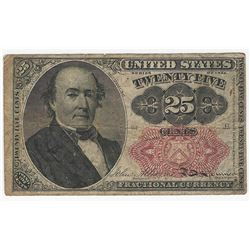 March 3, 1863 Twenty-Five Cent Fifth Issue Fractional Note