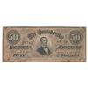 Image 1 : 1864 $50 Confederate States of America Note