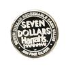 Image 2 : Harrahs Casino Hotel $7 Casino Gaming Token .999 Silver Limited Edition
