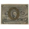 Image 1 : March 3, 1863 Five Cent Second Issue Fractional Note