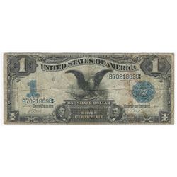 1899 $1 Black Eagle Silver Certificate Note