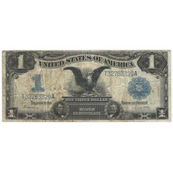 1899 $1 Black Eagle Silver Certificate Note