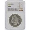 Image 1 : 1883-O $1 Morgan Silver Dollar NGC Graded MS62