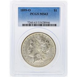1899-O $1 Morgan Silver Dollar PCGS Graded MS63