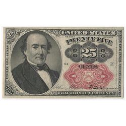 March 3, 1863 Twenty-Five Cent Fifth Issue Fractional Note