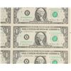 Image 2 : Rare 1981 $1 Uncut Sheet with Mismatch Serial Error