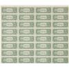 Image 4 : Rare 1981 $1 Uncut Sheet with Mismatch Serial Error